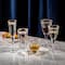 JoyJolt® 8.7oz. Gold Rimmed Windsor Crystal Highball Glasses, 2ct.